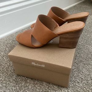 NWT Madewell Heeled Mules